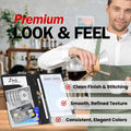 LINTRU Server Book, Durable Construction Server Books for Waitress, Efficient Organization Waitress Book, Compact and Convenient Waitress Books