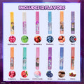Disney Frozen 12 Piece Plant Based Lip Gloss, Girls Party Favors, First Makeup Set for Girl, Perfect for Parties, Sleepovers, and Birthday Gifts,