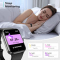 Blackview 2025 Smart Watch (Answer/Make Calls), Fitness Watch for Men and Women with Heart Rate/Spo2/Sleep Monitor/2 Straps, 100+ Sports Modes,