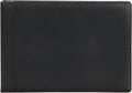 7-Ring Business Check Binder for Checkbooks Organization, Financial Records, Personal and Corporate Use, Black Faux Leather Folder for 600 Checks