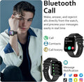 Smart Watch(Answer/Make Call), 1.96" Smart Watch for Men Women IP68 Waterproof, Smartwatch for Android Ios with 100+ Sport Modes, Fitness Tracker,