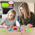 QEUOYSS Diamond Art Kit for Kids with Wooden Frame Art and Crafts for Kids Ages 6-8 -10-12 Easy to DIY Diamond Art for Kids and Adult Beginners
