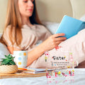 Sister Birthday Gifts, Big Sister Gifts for Girls, Acrylic Puzzle Plaque with Stand, Thoughtful Decoration for Special Moments, Ideal for