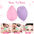 40Pcs Mini Beauty Blender Multi Colored Makeup Sponge Professional Beauty Blender Sponge Super Soft Facial Makeup Tools for Foundation, Powder, Liquid