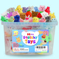 80Pcs Party Favors for Kids 4-8, Kawaii Squishies Mochi Squishy Toy Bulk Fidget Sensory Toys Birthday Gifts for Boys Girls Goodie Bag Christmas