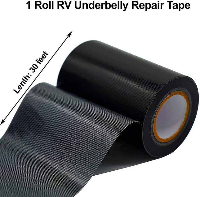 RV Underbelly Tape Camper Travel Trailer Mobile Home Belly Repair Tape Strong Adhesive Waterproof Tape for RV Material, 