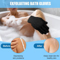 60Pcs Exfoliating Gloves Bulk, Exfoliating Body Scrubber Glove Exfoliator for Body Scrub Mitt, Bath Gloves for Shower Exfoliating Shower Gloves