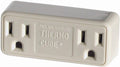 Farm Innovators TC-2 Thermo Cube Cold Weather Auto on Thermostatic Double Outlet, White