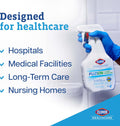 Clorox Healthcare Fuzion Cleaner Disinfectant Spray, 32 Fl Oz (Package May Vary)