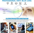 VIDEBLA 5 Pack Computer Reading Glasses Men and Women anti Eyestrain Blue Light Blocking Glasses for Reading (5 Mix-2, 1.75)
