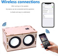 DIY Bluetooth Speaker Box Kit Electronic Sound Amplifier - Build Your Own Portable Wood Case Bluetooth Speaker Sound - Science Experiment and STEM