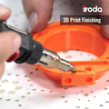 IRODA SOLDERPRO 90K Butane Soldering Iron Kit â 9 Piece Kit 3-In-1 Heat Tool (25â80W) Self-Igniting, Adjustable Flame, 17S Heat-Up, 53-Min