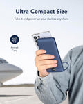 VEGER Portable Charger for Iphone with Built in Cables and Wall Plug, 10000Mah Slim Fast Charging USB C Power Bank, Travel Essential Battery Pack