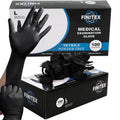 FINITEX Black Nitrile Disposable Medical Exam Gloves - 100/1000 PCS 6.3Mil Gloves Powder-Free Latex-Free Food Gloves