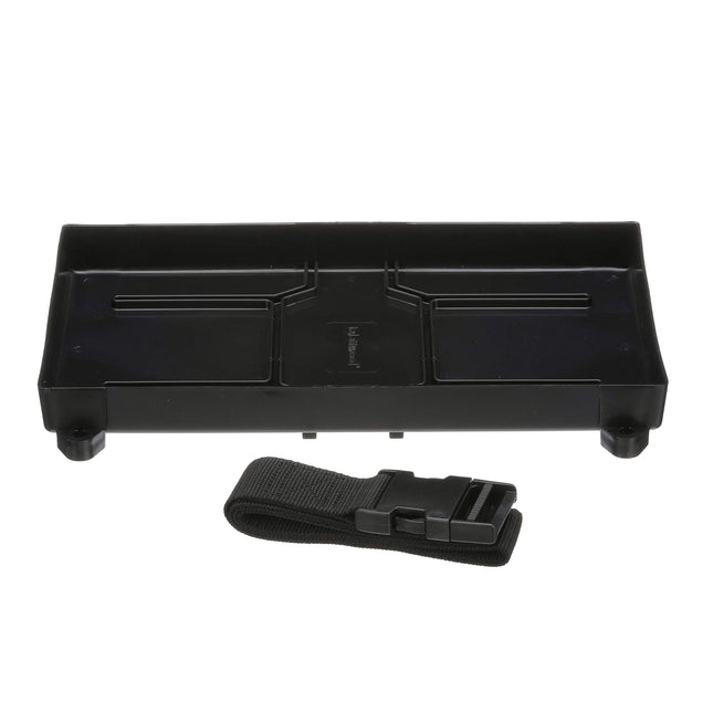 Attwood 9093-5 Battery Tray with Strap, 27/27M Series Battery, 12 3/8-Inches L X 7 1/8-Inches W, for up to 10 1/2 Inches