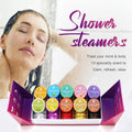 40 PCS Shower Steamers Aromatherapy for Women or Men, 10 Scents Organic with Rose Lavender Mint Watermelon Eucalyptus Lemon Rosemary Grapefruit,