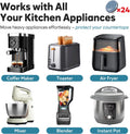 Appliance Sliders for Kitchen 24 PCS Self-Adhesive Small Kitchen Finds Appliance Slider Hacks Easy to Moviing & Space Saving Must Have Home