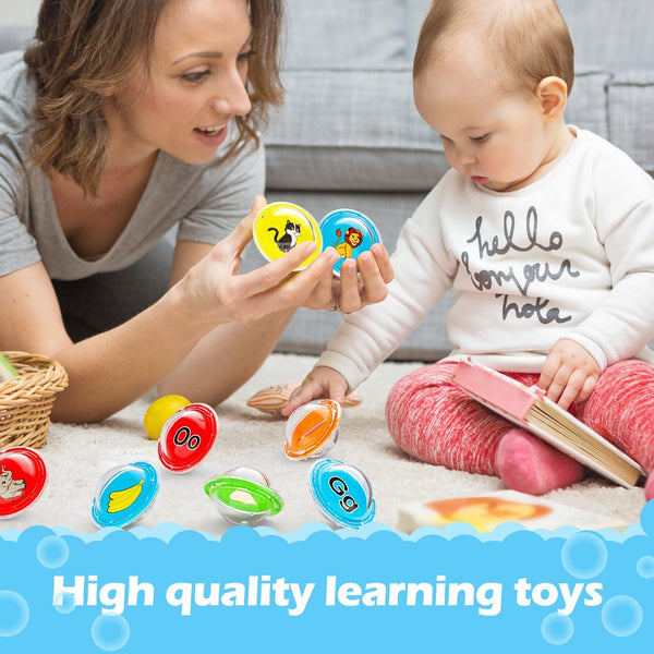 UFO Toddler Bath Toys Floating Pool Toys, Shower Bathtub Alphabet Learning ABC Letters Game, Baby Water Pool Swimming Toys, Educational Learning