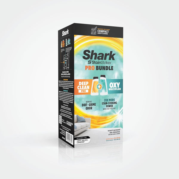 Shark Stainstriker Pro Bundle for All Shark Stainstriker Portable Cleaners, for Carpets & Area Rugs, Instantly Eliminates Odors, 32Oz OXY