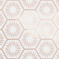 Tempaper Metallic Autumn Bronze Hello Sunshine Removable Peel and Stick Wallpaper, 20.5 in X 16.5 Ft, Made in the USA