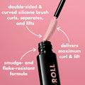 E.L.F. Lash 'N Roll Mascara, Curling Mascara for Visibly Lifted Lashes, Lifts & Separates Lashes. Long-Lasting Formula, Vegan & Cruelty-Free,