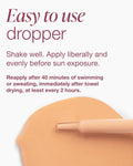 Mineral Fusion Face Serum, Sheer Tint Mineral SPF Serum, 1 Fl Oz, Medium, Tinted Broad Spectrum SPF 50 Mineral Sunscreen, Sheer Coverage,