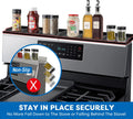 Hydream Stove Top for Silicone Shelf,30 Inch Magnetic Shelf over the Stove Spice Rack,Kitchen Shelf for above Stovetop Organizer Magnet Flat Back
