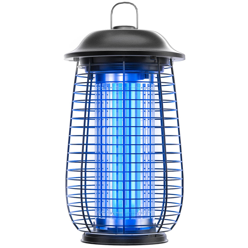 Bug Zapper Indoor & Outdoor, 4200V Electric Mosquito Zapper, 10 Years Lifespan, 6.5Ft Power Cord, Waterproof, Fly Trap Mosquito Trap, Fly Killer