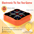 Tic Tac Toe Bolt Game, Handheld Electric Puzzle Game Console, Gift Ideal for Kids and Adults' Birthday, Electronic Board Games for Educational and