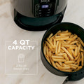 Ninja Air Fryer, Roast, Bake, Air Fry, Roast, Broil, Reheats, & Dehydrates, 4-In-1, Fries, Frozen Food, Veggies, and Juicy Meat, Less Oil, Easy