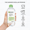 Garnier Micellar Water for Oily Skin, Facial Cleanser & Makeup Remover, Mattifying, for All Skin Types, Vegan, Cruelty Free, 13.5 Fl Oz (400Ml), 1