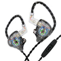YINYOO KBEAR Storm Professional in Ear Headphones Monitor Earphones for Singers Drummers Musicians Bassists, Custom Wired Earbuds IEM, Hi Res