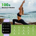 Smart Watch (Answer/Make Call) for Women Men, Fitness Tracker with Heart Rate, Blood Oxygen, Sleep Tracker, IP68 Waterproof Fitness Watch Step