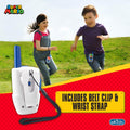 Super Mario Bros Walkie Talkies Kids Toys, Long Range, Two Way Static Free Handheld Radios, Designed for Indoor or Outdoor Games for Kids Aged 3
