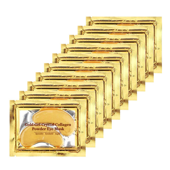Adofect 30 Paris under Eye Patches 24K Gold under Eye Mask for Puffy Eyes and Dark Circles Treatments, under Eye Bags Tr