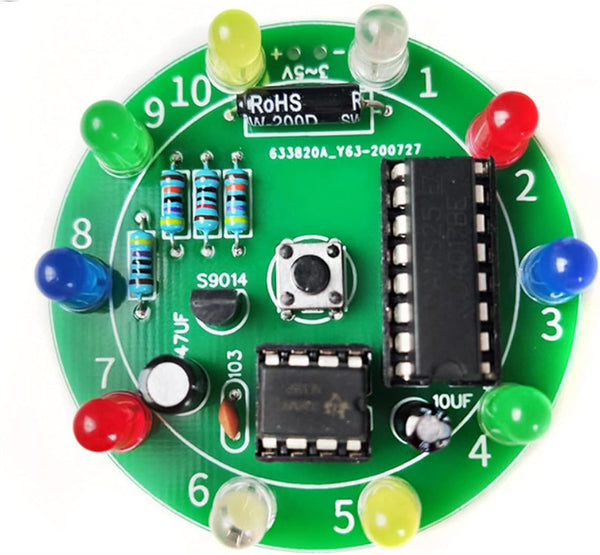DIY Practical Soldering Practice Kit Practice Learning Electronics Training Board