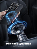 [Military-Grade] Magnetic Phone Holder for Car [Upgraded Strongest Magnet Power] Car Magnet Phone Mount, Air Vent Hands-Free Mag-Safe Cell Phone