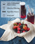 Cheese Cloths, 3PCS Precut 20X20 Inch, Grade 100 Hemmed Cheesecloth for Straining Cooking, Fine Mesh Cloth Strainer Reusable, 100% Unbleached