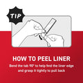 Command Large Picture Hanging Strips, White, Holds up to 16 Lbs, 14-Pairs, Easy to Open Packaging