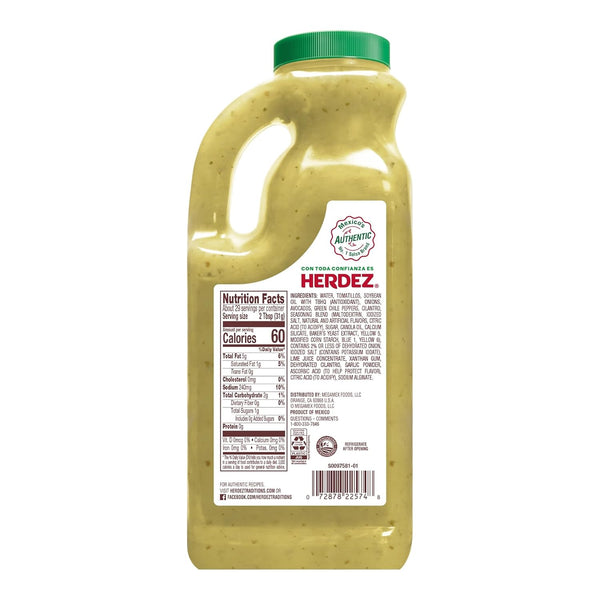 HERDEZ Mild Guacamole Salsa Jug, 32 Oz (Pack of 1)