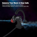 Bluetooth Wireless Headphones 16H Playtime Earbuds with Mic Stereo In-Ear Earphones, IPX7 Waterproof Sports Sound Isolation Headsets for Running,