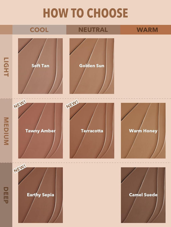 SHEGLAM Snatch 'N' Define Cream Contour Stick Long Lasting Highly Pigmented Sweat Proof Face Bronzer Makeup - Earthy Sepia