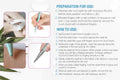 Clean + Easy Electrolysis Machine for Permanent Hair Removal - Non-Laser, Painless Electrolysis Hair Removal for Face & Body, At-Home Remover Device