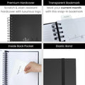 Undated Daily Planner | 2026 Calendar | Large Daily and Monthly Planner with Hourly Schedule, 8.5" x 11" | 6 Month, Full Page a Day, To do List,