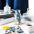 Jetec Sea Glass for Crafts Seaglass Pieces Decor Flat Frosted Sea Glass Vase Filler Crushed for Beach Wedding Party Decor Home Aquarium DIY Art