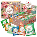 Lovare Black and Green Tea Bags Variety Pack - Made in Ukraine Tea Sampler - Individually Wrapped 90 Assorted Tea Bags - Gift Box for Tea Lovers