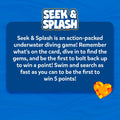 Skillmatics Seek & Splash Diving Gem Toys - Underwater Search and Find Game, Perfect for Swimming Pool & Summer Fun for Kids, Gifts for Boys &