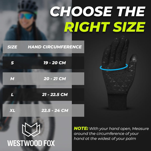 Winter Gloves Touchscreen Slightly Waterproof Thermal Warm anti Slip Running Cycling Gloves Windproof Glove with Elastic Cuffs for Men Women