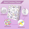 Planner 2025-2026, 18 Months Large Academic Daily Weekly Monthly Planner Organizer, Jan. 2025 - June 2026, 8.5X9.8" Agenda with Page Tabs,