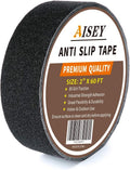 AISEY Non Slip Safety Grip Tape for Stairs Steps (2" X 16.4Ft, Black)